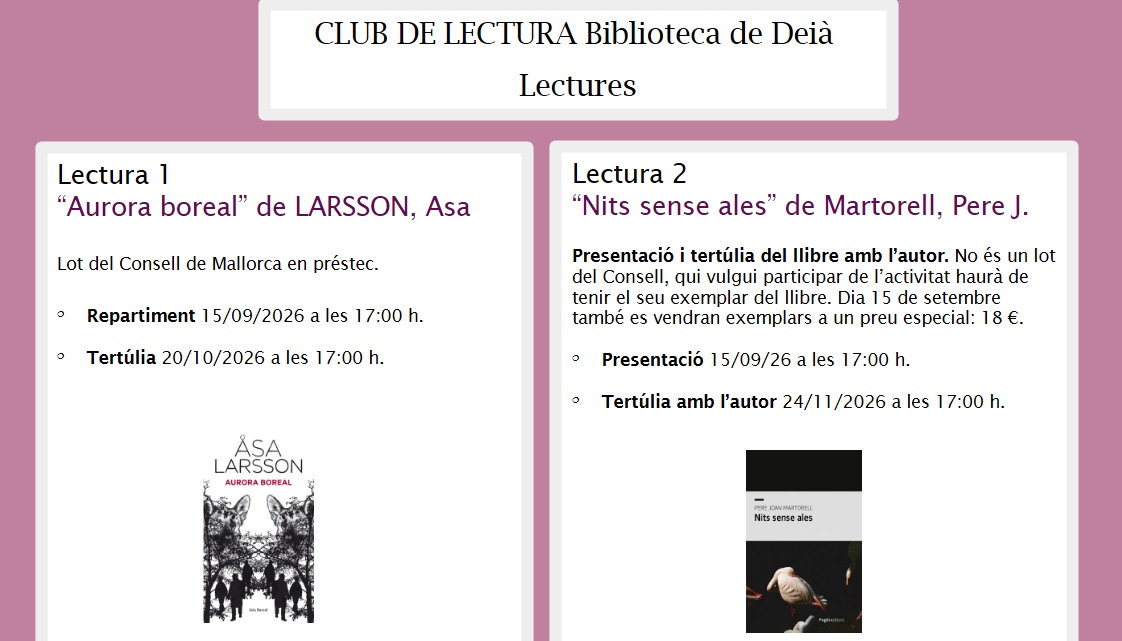Club de lectura