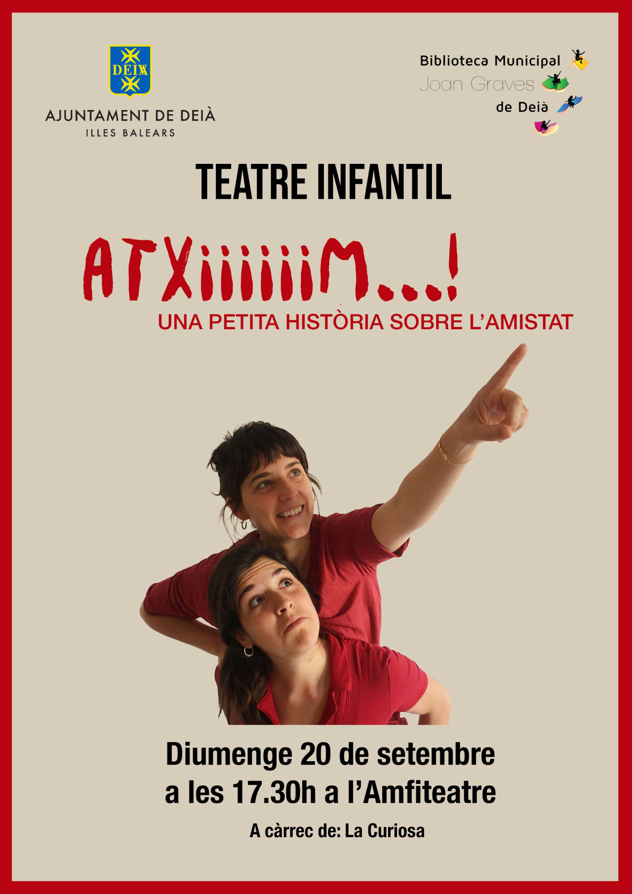 Teatre infantil - Atxiiiim un petita història sobre l'amistat