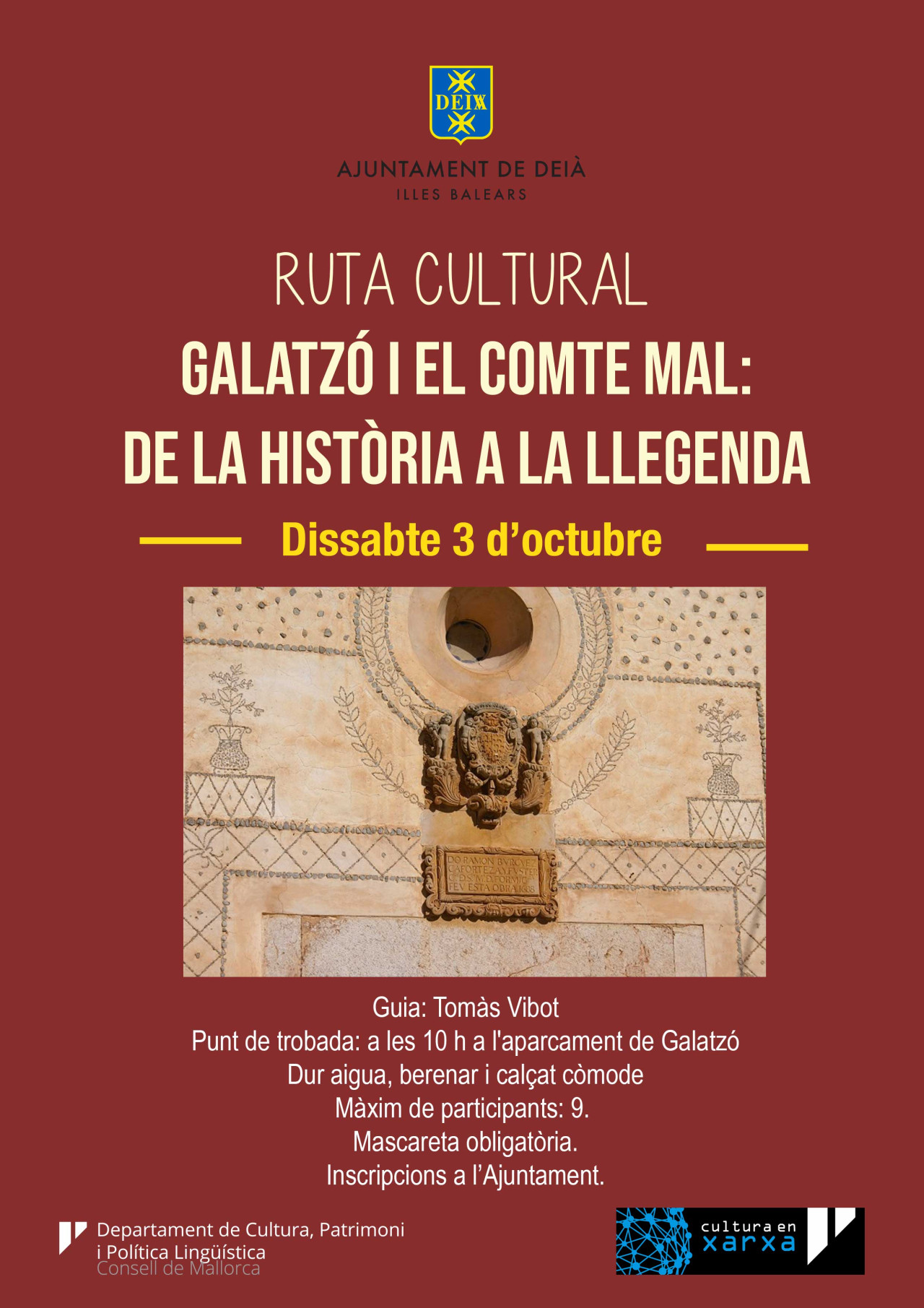 Ruta cultural - Galatzó i el comte mal