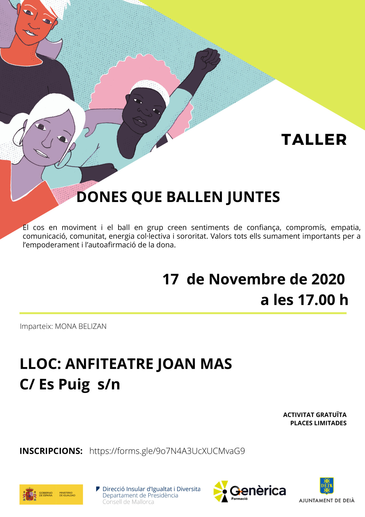 TALLER DONES QUE BALLEN JUNTES