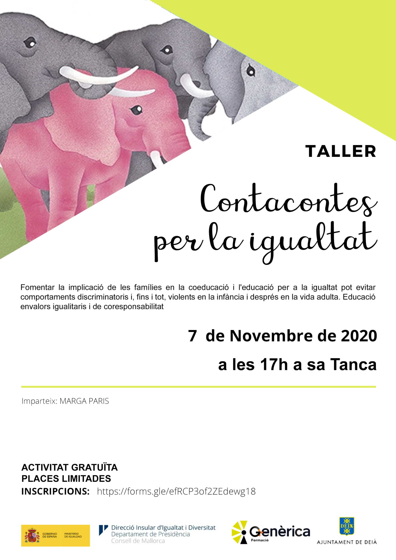 CONTACONTES PER LA IGUALTAT