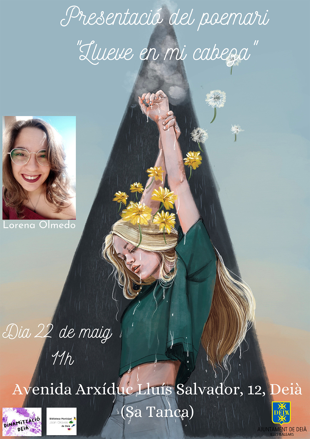 Presentació del poemari "Llueve en mi cabeza"