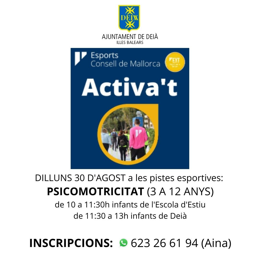Psicomotricitat (3 a 12 anys)