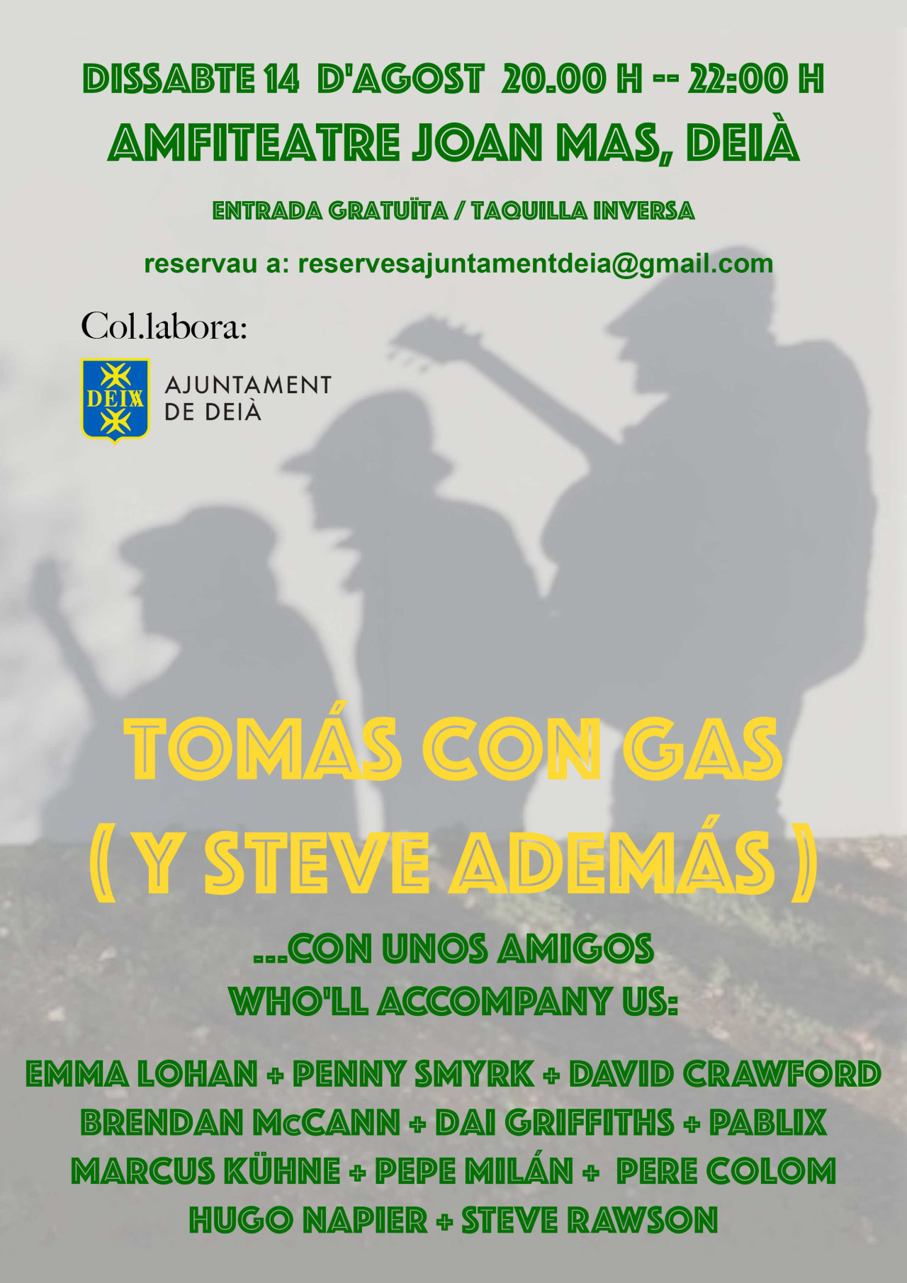 Tomás con Gas (y Steve Además)