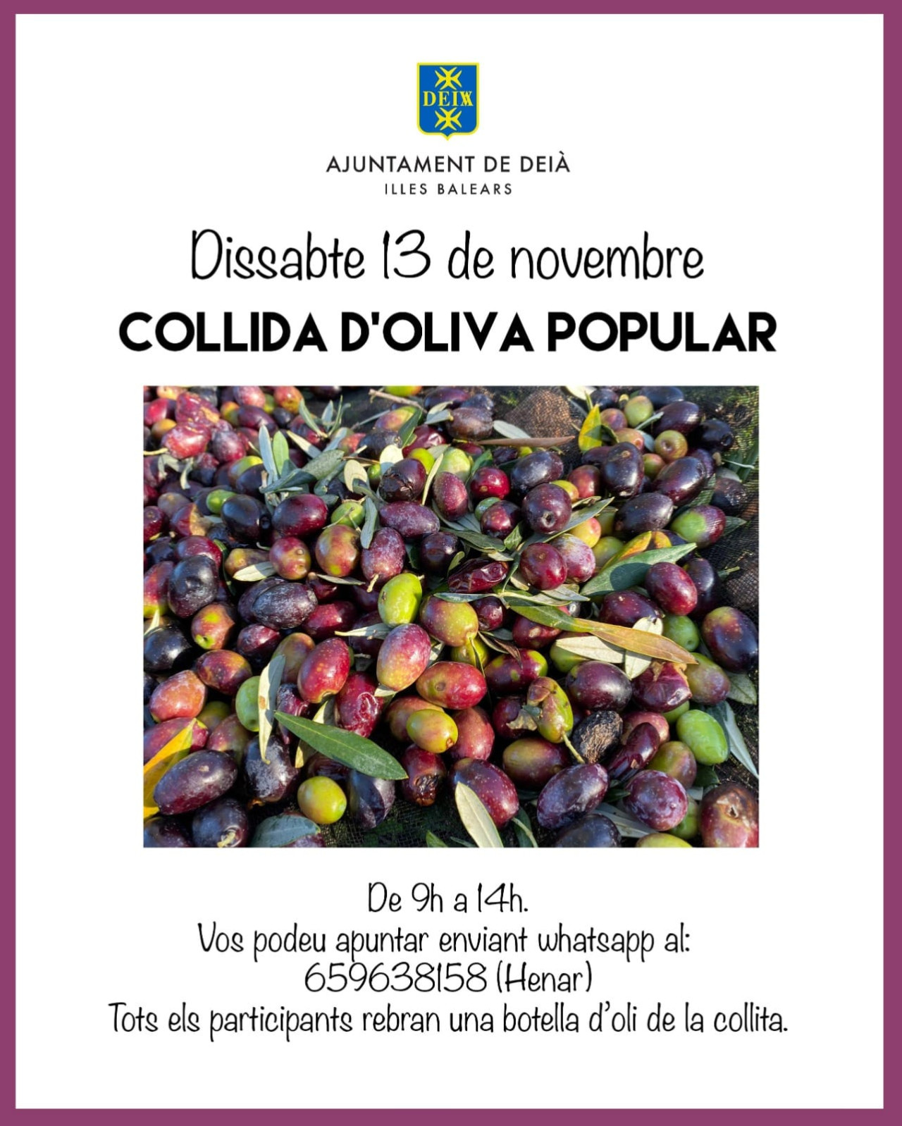 COLLIDA POPULAR D'OLIVA