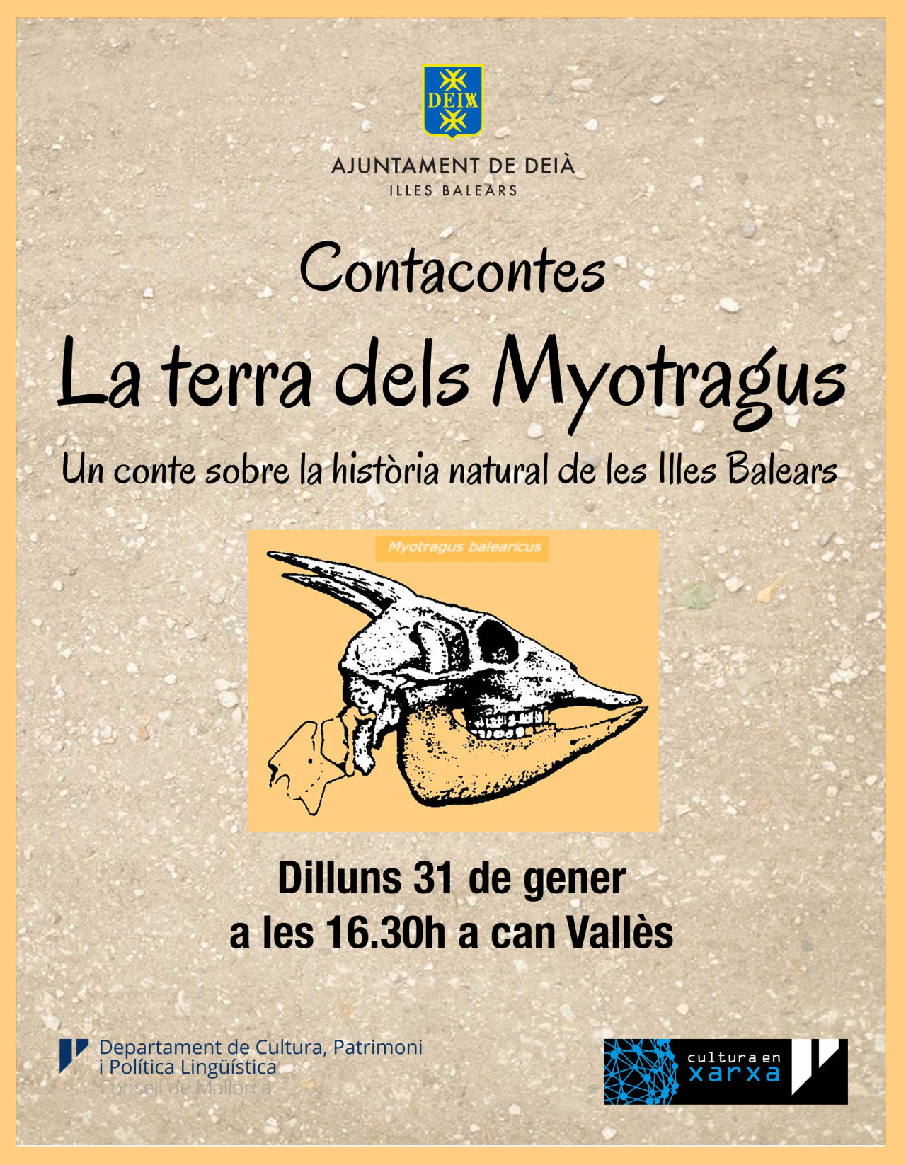 Contacontes "La terra dels Myotragus"