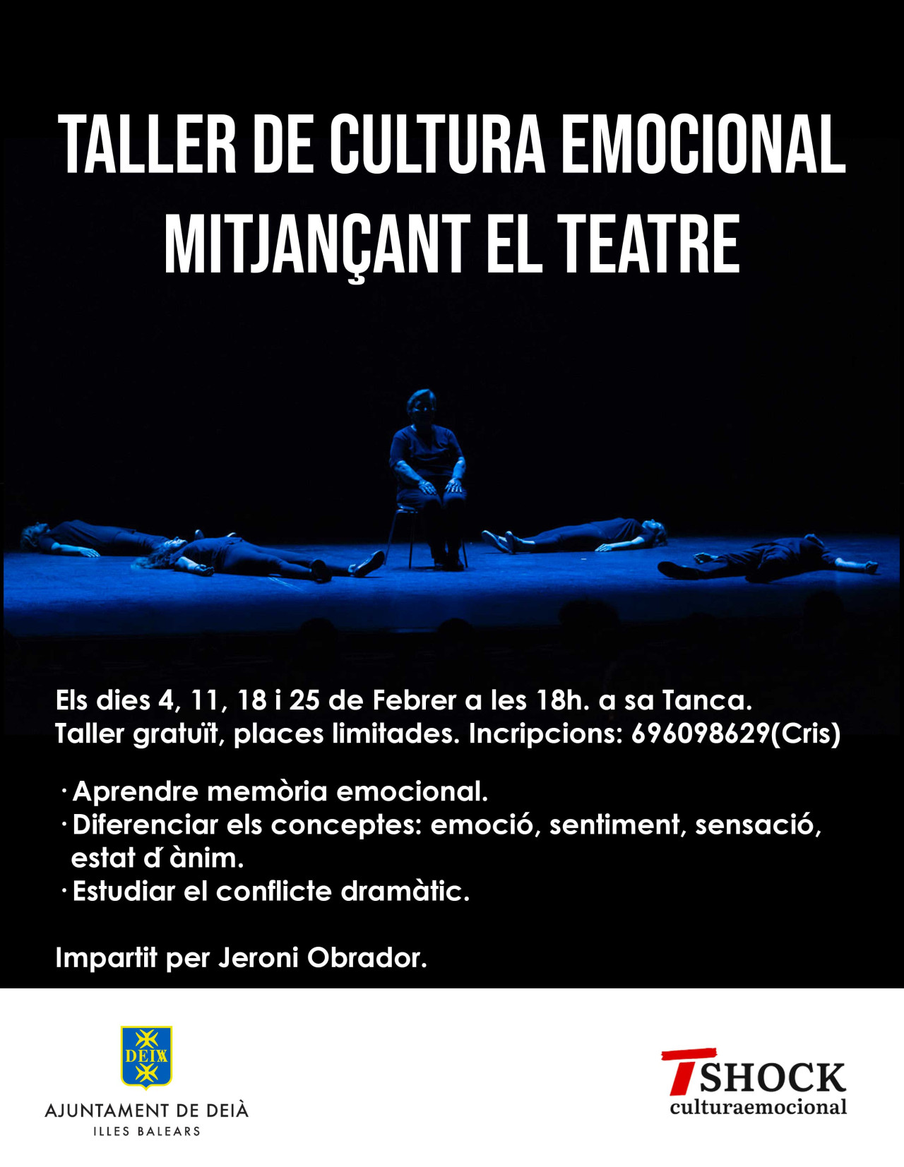 Taller de cultura emocional mitjançant el teatre