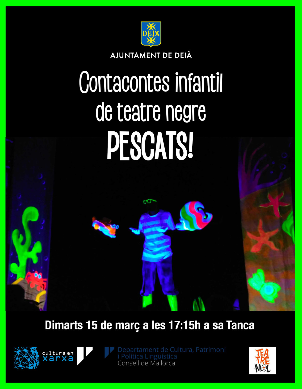 Contacontes infantil de teatre negre