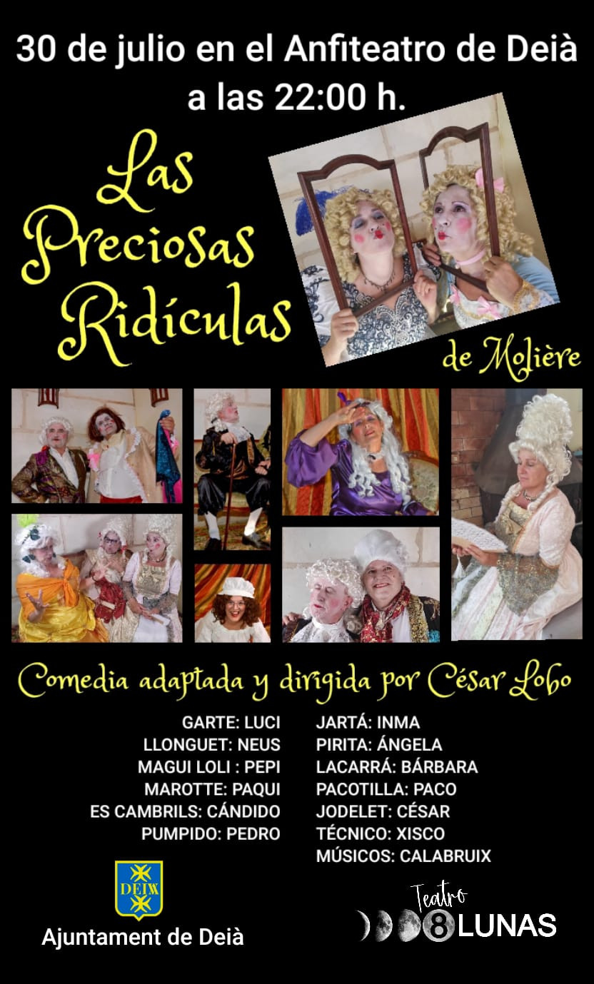 TEATRE: LAS PRECIOSAS RIDÍCULAS