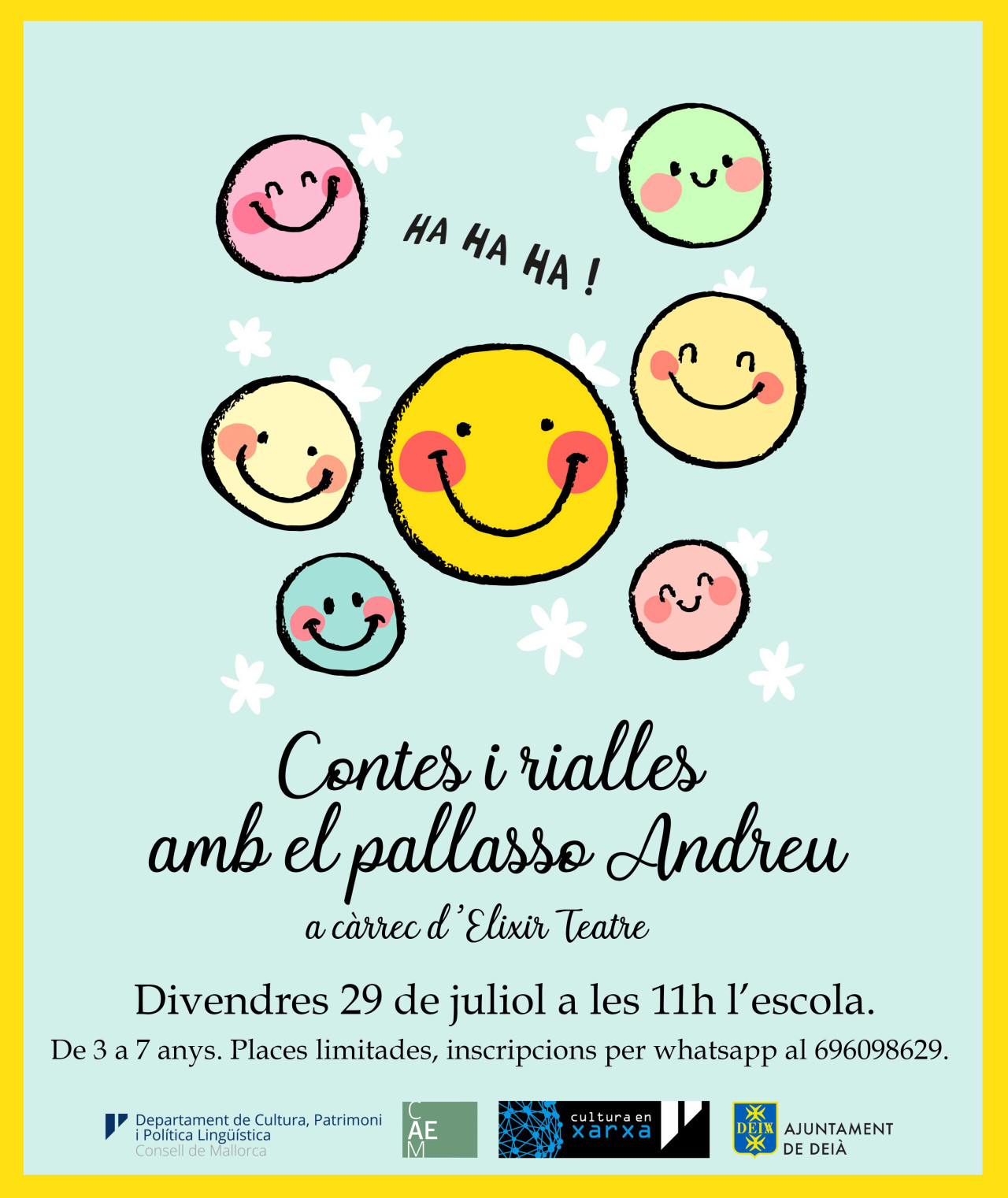 CONTES I RIALLES AMB EL PALLASSO ANDREU