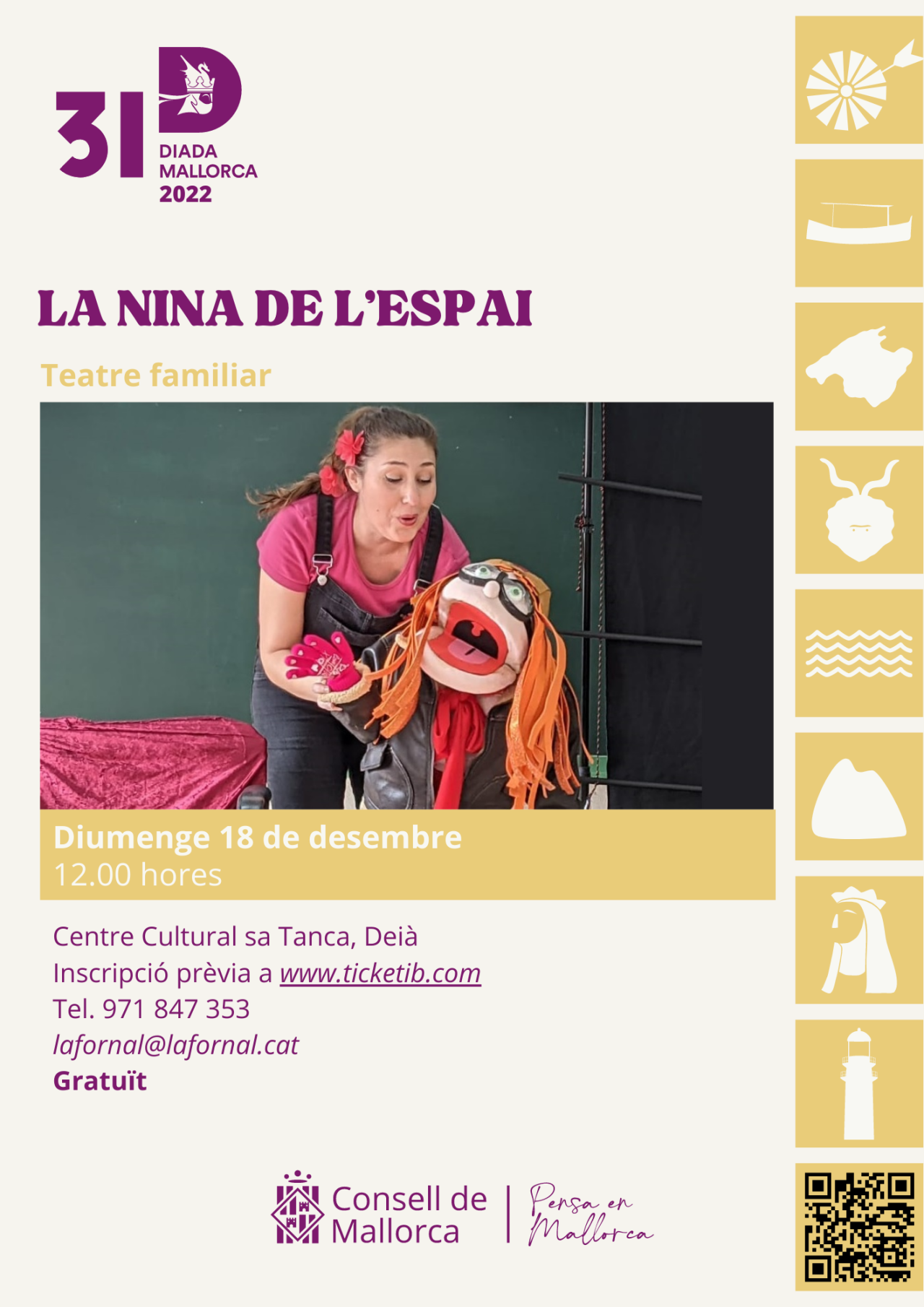 TEATRE FAMILIAR: LA NINA DE L'ESPAI