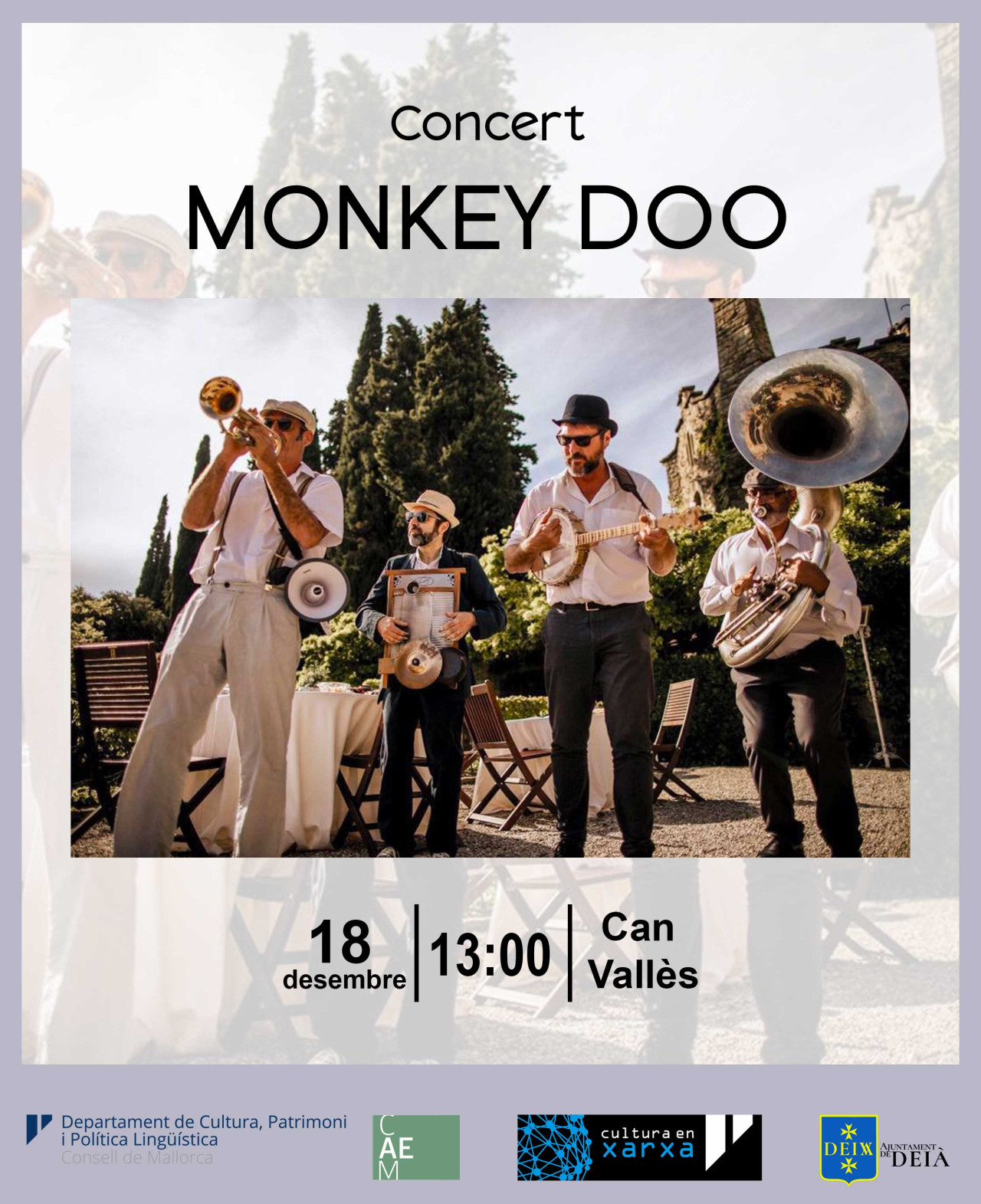 CONCERT: MONKEY DOO