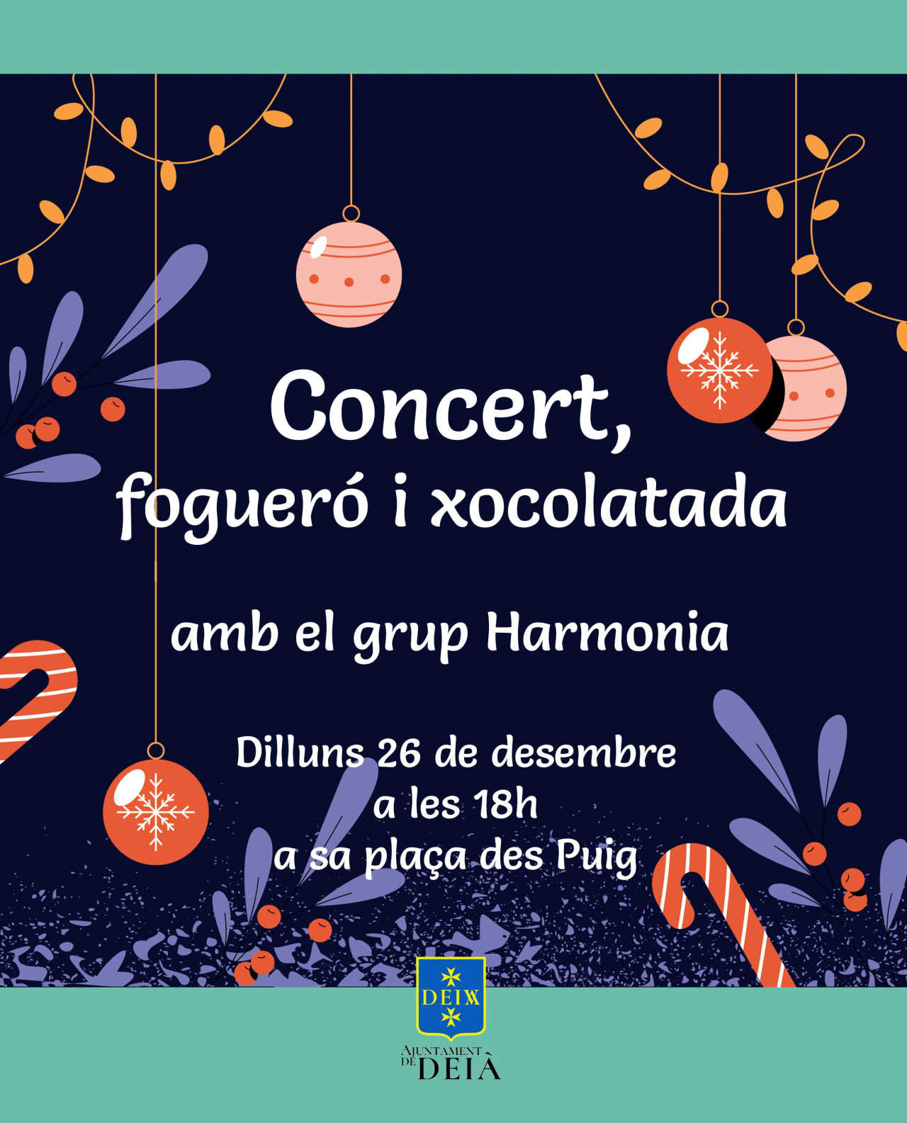 CONCERT, FOGUERÓ I XOCOLATADA