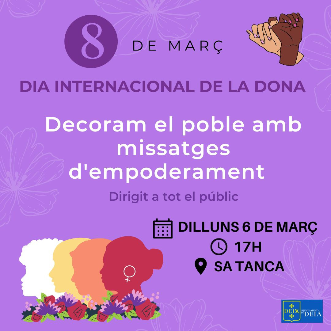 TALLER DIA INTERNACIONAL DE LA DONA