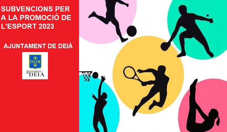 SUBVENCIONS PER A LA PROMOCIÓ DE L'ESPORT 2023 