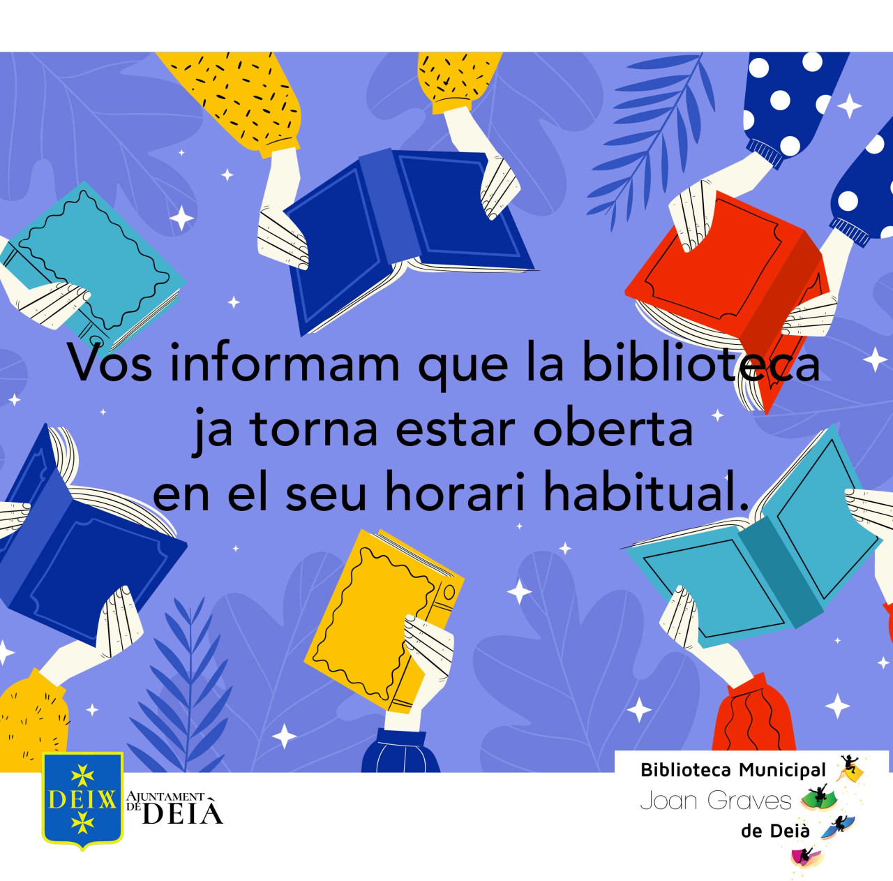 La biblioteca oberta de nou