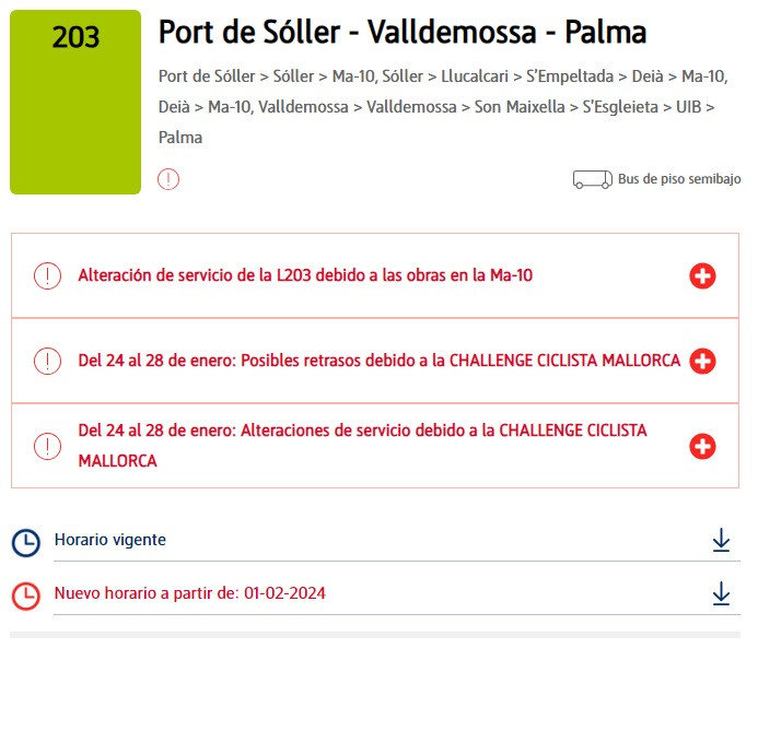linia 203