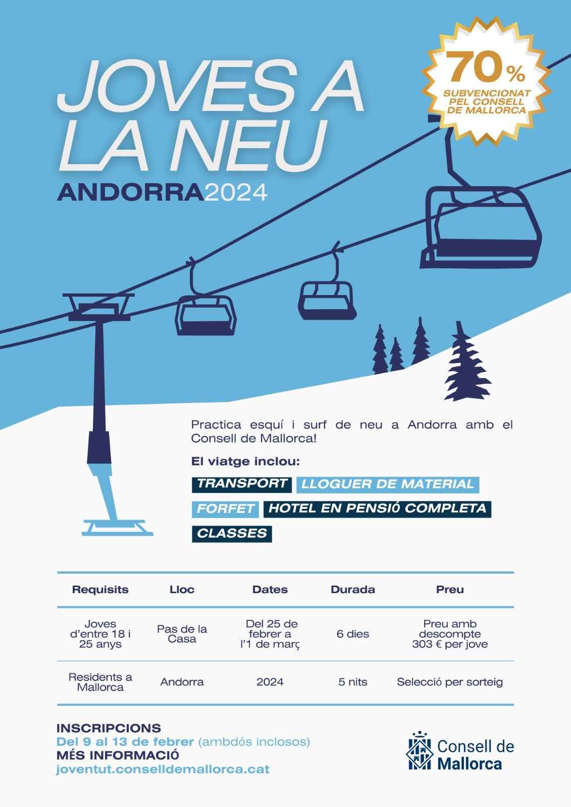 joves a la neu