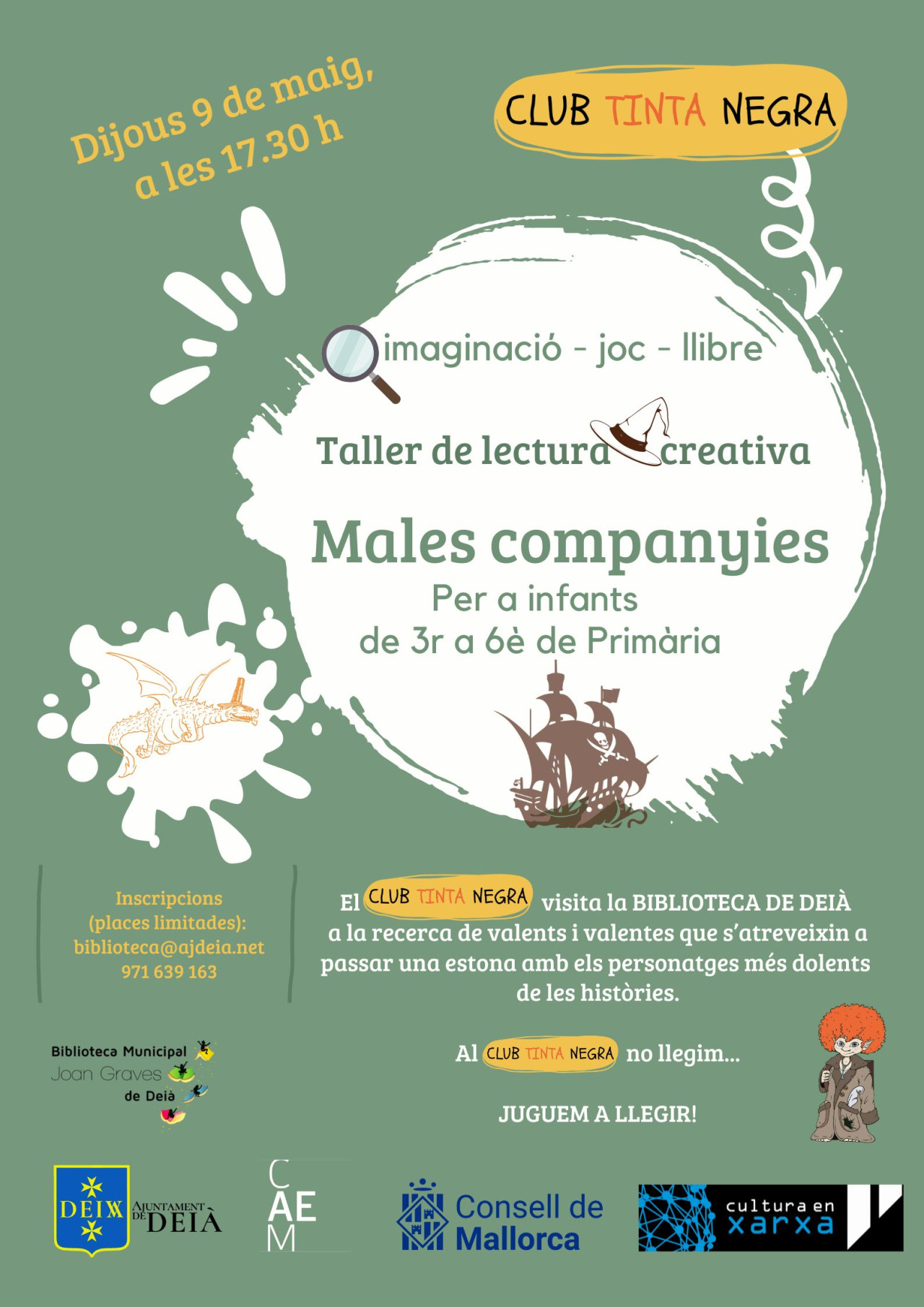 TALLER DE LECTURA DE CREATIVA - MALES COMPANYIES