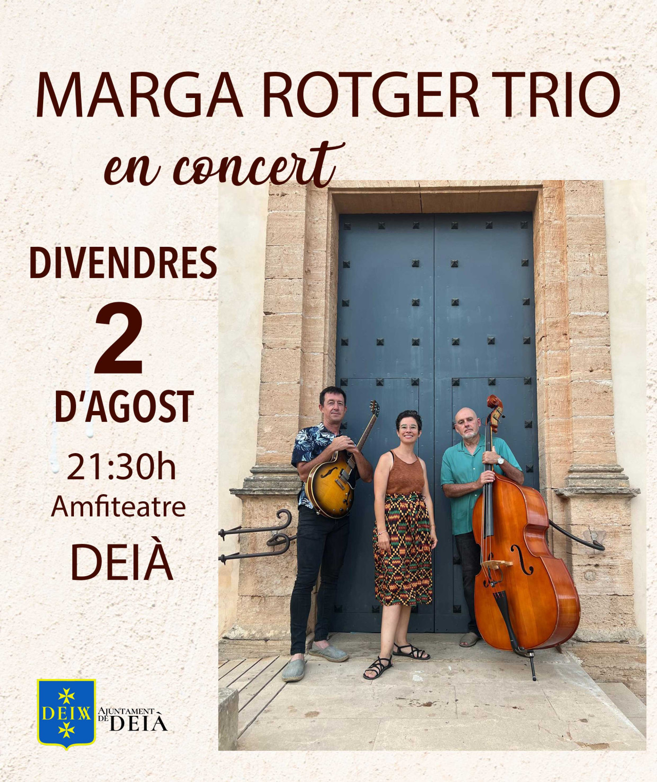 Marga Rotger Trio en Concert: Jazz & Bossanova