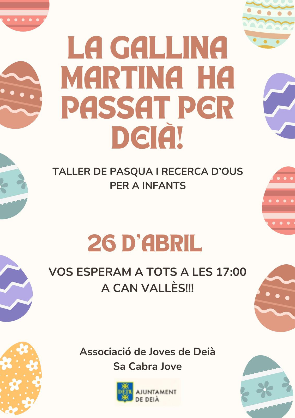 Taller de Pasqua i recerca d'ous