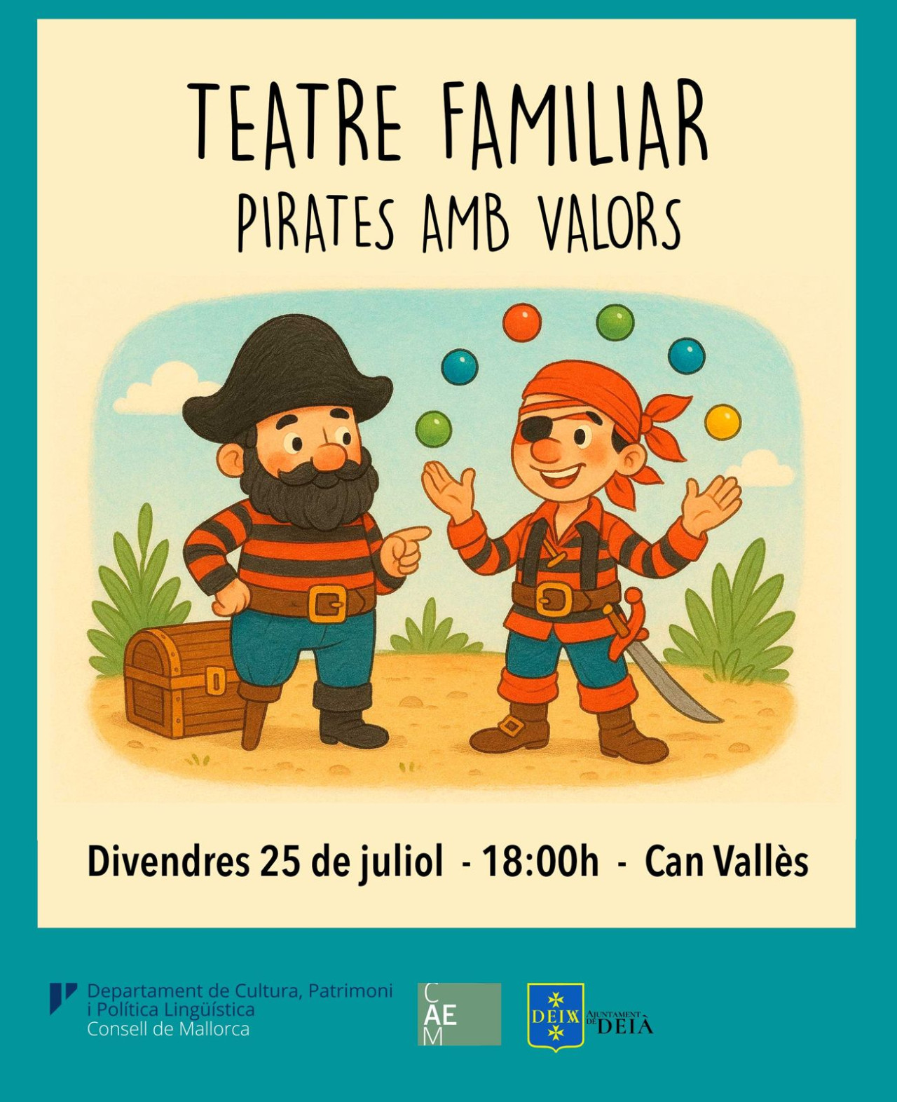 Teatre familiar. Pirates amb valors