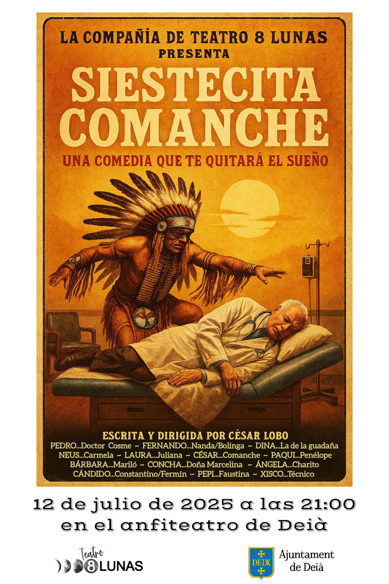 Representació teatral "Siestecita comanche"