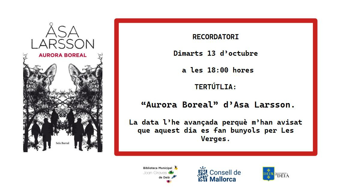 club de lectura deià