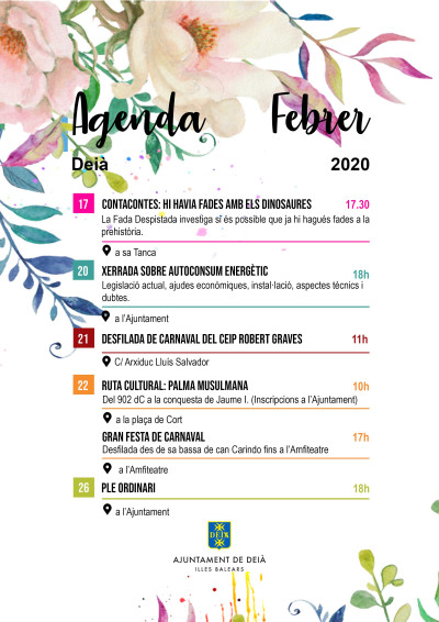 Agenda febrer