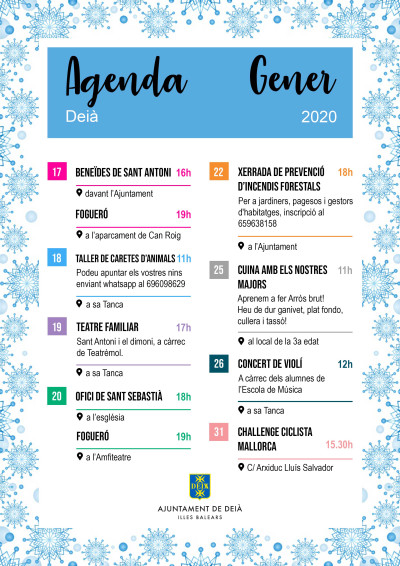Agenda gener