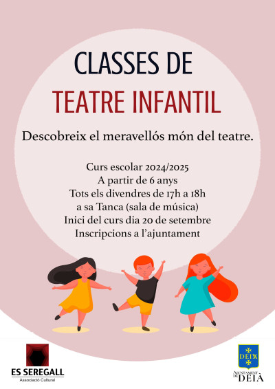 Classes de Teatre Infantil