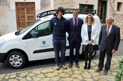 L'Ajuntament de Deià ha adquirit un vehicle 100% elèctric per a la brigada de manteniment